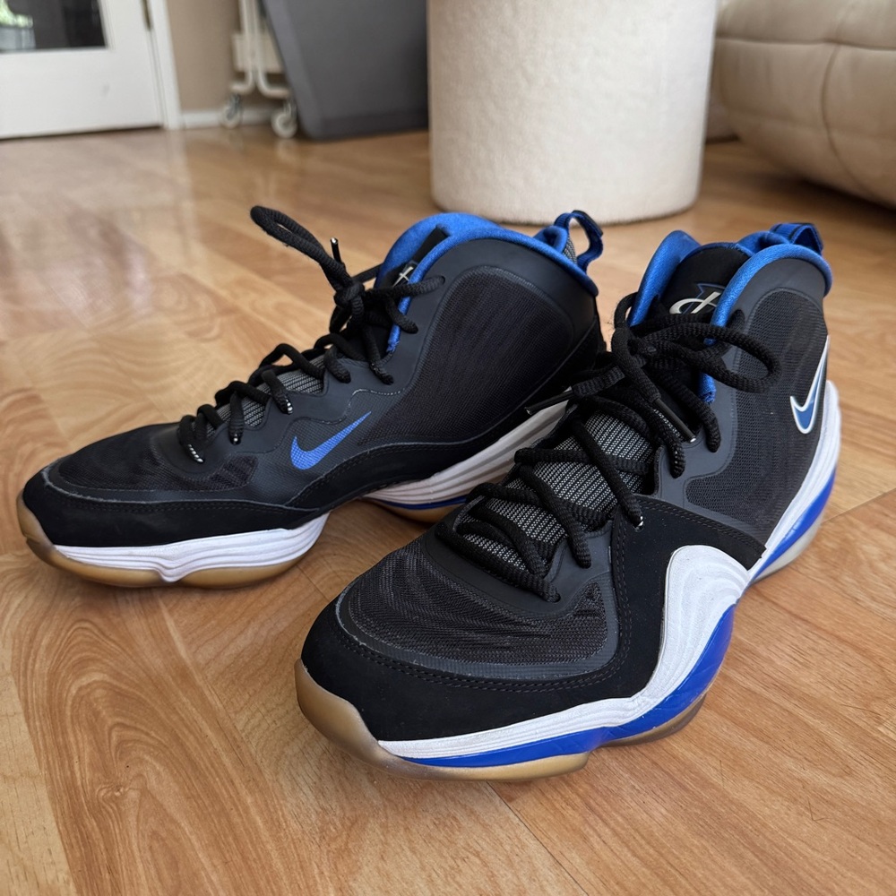 Nike Air Penny 5 'Orlando' size 11 black/white/royal blue